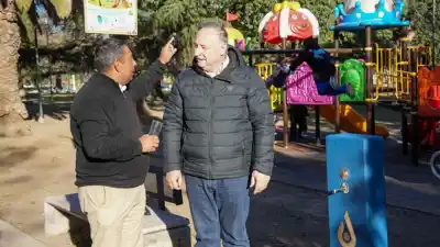 Sumaron un nuevo punto de hidratación en una plaza de la ciudad: ¿dónde está y cómo funciona?