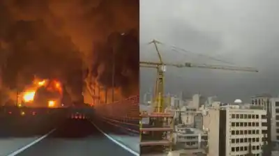 Teherán bajo un manto negro: la inquietante advertencia que dejó el ataque a las refinerías