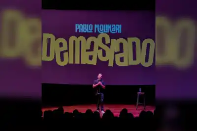 El show que expone tus obsesiones: Pablo Molinari y su 'Demasiado' en San Luis