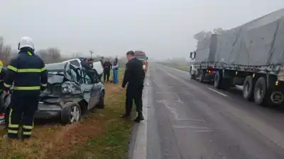 Tras dos muertes en la ruta 34, Enrico comparó el abandono vial con la tragedia de Once
