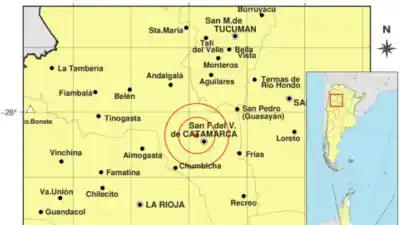 Temblor en Catamarca: el sismo que sorprendió a El Rodeo