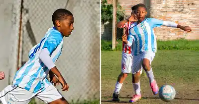 Un niño de 11 años terminó consolando a su madre tras un insulto racista en una cancha de Tucumán