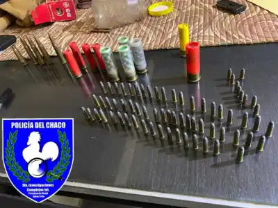 Hallazgo que sorprendió a la policía: secuestran un arsenal de municiones en dos allanamientos