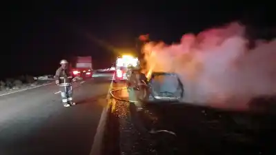 Incendios de autos en la Autovía Norte: el dato que preocupa a los bomberos