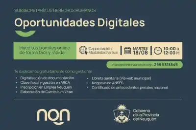 Chau filas eternas: el Gobierno provincial te enseña a hacer trámites online gratis