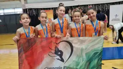 Gimnastas misioneras brillaron en el Nacional de Clubes y sueñan con el nivel Élite