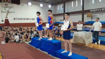 El doble festejo de Catamarca en el Regional de gimnasia: dos catamarqueños subieron al podio
