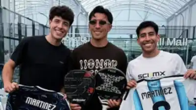 Lisandro Martínez cumplió su sueño: conoció a Agustín Tapia tras la final en Londres