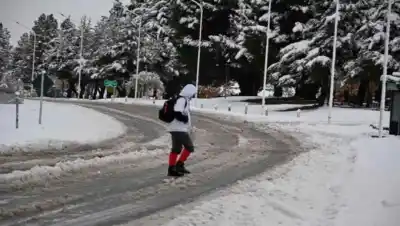 Nieve en Bariloche: qué pasará con las clases y qué zonas están afectadas