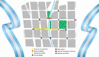 Revolución de Mayo en Monteros: “Los cortes de calles a tener en cuenta”
