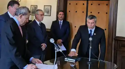 El emotivo pedido del nuevo juez federal de Salta a los ciudadanos que presenciaron su jura