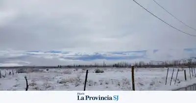 La Cordillera de San Juan bajo alerta naranja: podrían caer hasta 100 centímetros de nieve