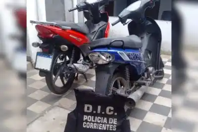 Hallaron dos motos abandonadas en un descampado y la Policía confirmó que eran robadas