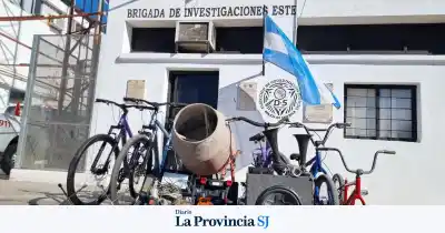 Tres allanamientos en Caucete: secuestraron droga, bicicletas y una réplica de revólver