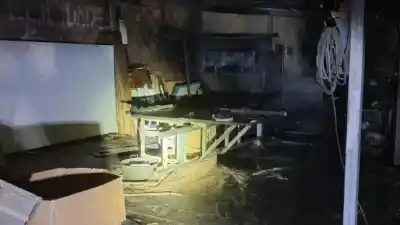 Trabajos de soldadura terminaron en llamas: el incendio que movilizó a los bomberos en Maipú