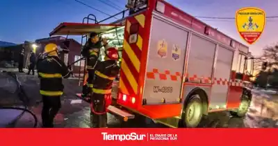Impacto contra un medidor desató una fuga de gas y movilizó a los bomberos