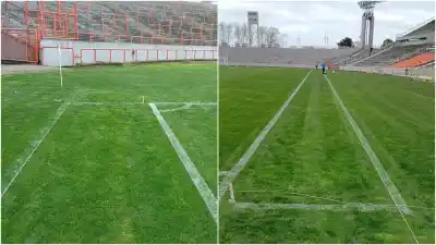 La insólita guerra de medidas en el Minella: Aldosivi y Alvarado se pelean por el ancho del campo