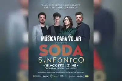 El tributo sinfónico a Soda Stereo que promete emocionar a Corrientes