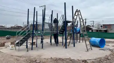 El Parque Islas Malvinas se prepara para abrir y ya tiene un mural que promete emocionar