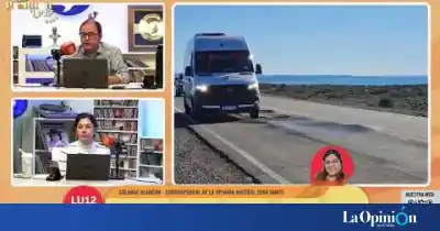 El drama de la Ruta 3: conductores arriesgan sus vidas esquivando pozos entre Caleta Olivia y Ramón Santos