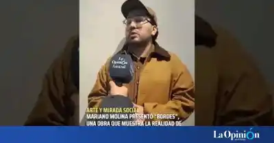 El artista que decidió mostrar la otra cara de Río Gallegos y nadie quiere ver