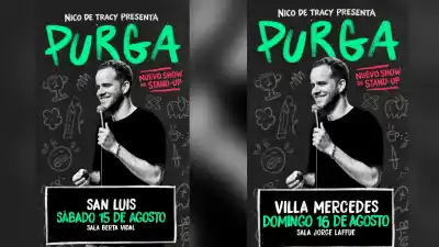 Nico de Tracy desembarca en San Luis con su nuevo show: dos funciones, un solo humor filoso