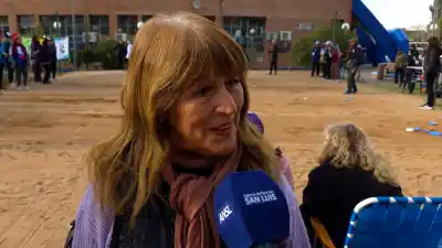 Dos amigas de Merlo emocionaron a todos: su triunfo en el tejo y la frase que conmovió al gobernador