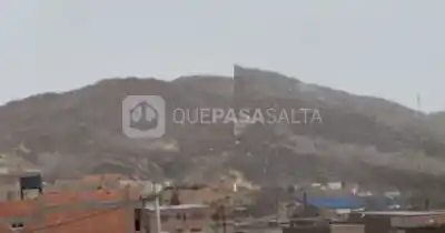 El invierno llegó a la Puna: la nieve ya cubre San Antonio de los Cobres