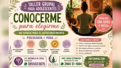 Adolescentes en Santiago del Estero: llega un taller que combina Psicología y Yoga