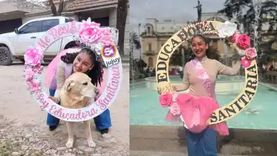De un pueblo salteño a Jujuy: la emotiva historia de Emilce, la educadora sanitaria que desafió la distancia