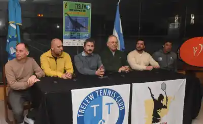 Trelew se prepara para recibir la Copa Chubut Deportes: un torneo de tenis que promete espectáculo internacional