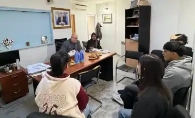 El intendente Moro abrió sus puertas a los estudiantes: ¿qué pedidos le acercaron los jóvenes?