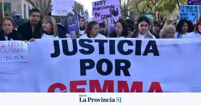 La marcha que estremeció a San Juan: el reclamo desgarrador por Gemma Álvarez que paralizó las calles
