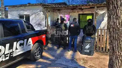 Allanamiento en el norte de Santa Fe: dos detenidos, uno con pedido de captura federal