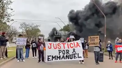 A un mes del crimen, la madre de Emmanuel Mendoza cortó Gorriti con un desgarrador pedido