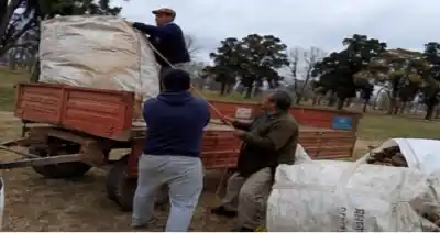 Huanchilla vendió más de 3 toneladas de residuos reciclables: el detalle del cargamento