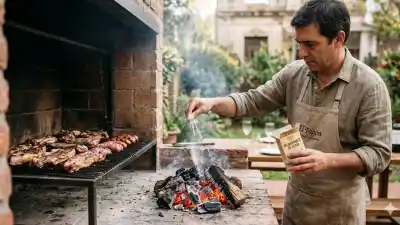El secreto que los parrilleros no quieren que sepas: el ingrediente prohibido para un fuego perfecto