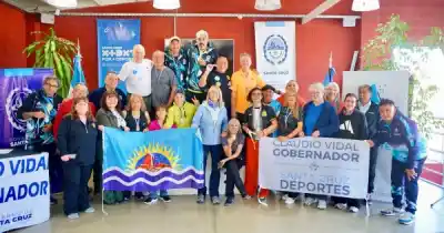 Pádel Adulto Mayor: Caleta Olivia y Río Gallegos se coronaron en la instancia provincial