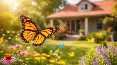 Mariposas en tu jardín: el secreto que revelan sobre tu hogar y por qué es una gran noticia
