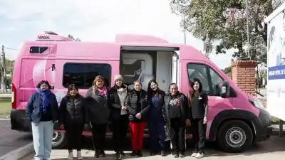 El Móvil Rosa llega a Las Cejas: mamografías gratuitas sin turno previo