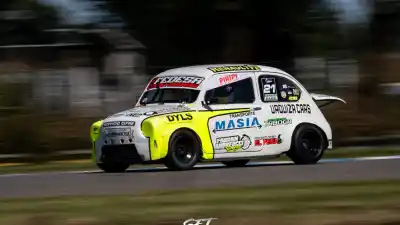 El campeón que vuelve: Federico Saba reaparece en Termas con los Fiat 600 TS
