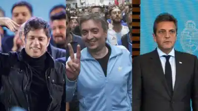 Cumbre PJ: Kicillof, Máximo Kirchner y Massa unen fuerzas para frenar la eliminación de las PASO