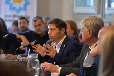 Reunión clave del PJ: Ziliotto, Kicillof, Massa y Máximo Kirchner se unen para defender las PASO