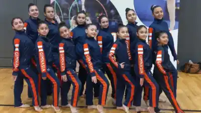 Gimnasia rítmica: la escuela Allegra brilló en el Nacional de Clubes y dejó su huella