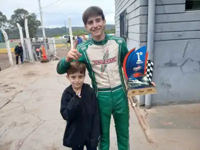 Karting Misionero: Longarzo llega a Posadas con la punta en juego y un objetivo claro