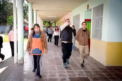 Clodomira: el intendente Ruiz anunció obras y donaciones para el Jardín Sagrado Corazón