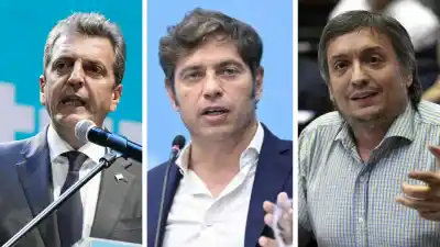 La cumbre secreta del PJ: Kicillof, Massa y Máximo cerraron filas con un objetivo común