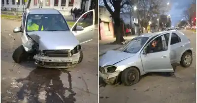 Un auto terminó incrustado contra un árbol en Villa Elvira y el conductor fue hospitalizado