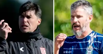 El primer clásico platense como técnicos: la increíble historia del Cacique y el Pata
