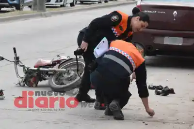 Un hombre de 60 años murió tras un violento choque frontal de motos en Robles